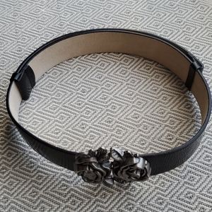 DKNY adjustable leather belt